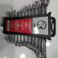 آچار یکسر رینگ پلکانی 8 و 12 عددی کاوه