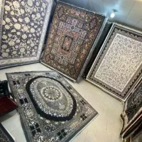 فرش جفت آخر / فرش دیبا مطهری