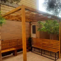 نیمکت های چوب و فلز یک دو سه تا ۶ نفره
