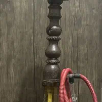 قلیان تنه چوبی