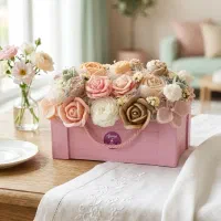 شمعهای ژورنالی و باکس گل شمعی مناسبتی