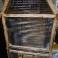 قفس چوبی پرنده