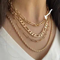 گردنبند ژوپینگ اصلِ رنگ ثابت و ضد حساسیت