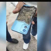 خریدار گوشی فقط سوخته
