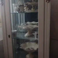 گنجه بوفه تاج دار و  منبت کاری