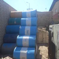 بشکه وآب صابون.