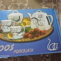 سرویس چای خوری شکلات خوری ظرف شیرینی