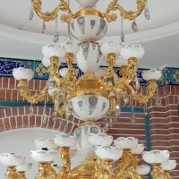 تولید انواع لوستر جهت مساجد تالارها ومنازل