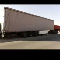 کانتینر چادری سه محور
