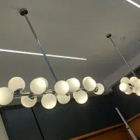 لوستر حبابی ۱۶ شعله