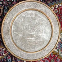 سینی و قاب عتیقه مسی