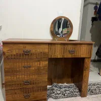 آینه و کنسول ام دی اف و جا کفشی