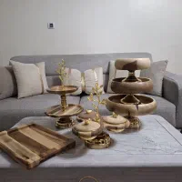 سرویس پذیرایی چوبی چوب گردو