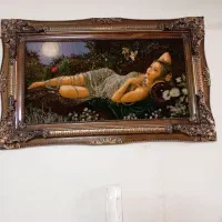 تابلو فرش چله نخ