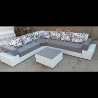 مبل ال آماده تحویل دارای رنگ بندی