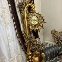 ساعت ایستاده چوب گردو