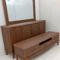 آینه کنسول کلاسیک|بوفه، ویترین، کنسول|اردبیل, |دیوار