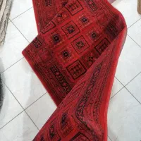 کناره خشتی قرمز-فرش سنتی لاکی