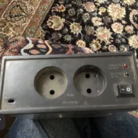 یه مبدل برق خودرو ویژه باربند ۲۰۶ در حد نو