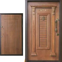 انواع درب ضدسرقت جدید چوبی MDF  فلزی