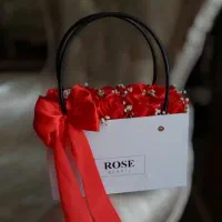 گل ،گیفت عروسی و دسته گل روبانی با کیفیت عالی
