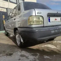 پراید نقره ای دوگانه فابریک مدل 1387