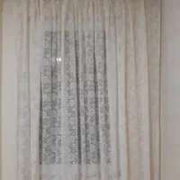 پرده تور کار کرده