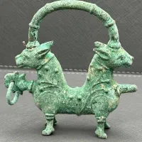 مجسمه بز دوسر مفرقی