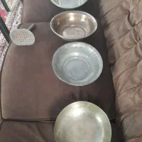 لگن مسی وکاسه ورشاب