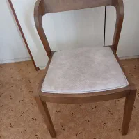 صندلی نو  استفاده نشده  دست ها تمام چوب نو نو