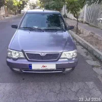 پراید ۱۳۲ مدل ۹۱ سفارشی رنگ بنفش متالیک