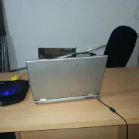 لب تاب lenovoبه همراه دستگاه خنک کننده ومیز وصندلی