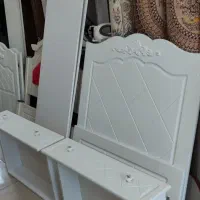 تخت یک‌نفره باتشک وپاتختی درحدنو باهم 12800