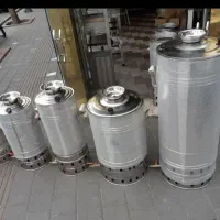 سماور استیل ۲۰ لیتری تا سماور ۱۲۰ لیتری گازی/برقی