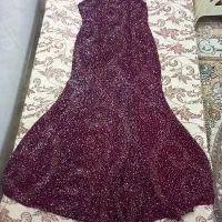 لباس مجلسی منجوق دوزی شده