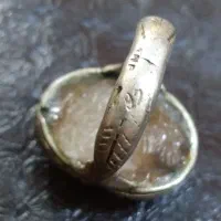 انگشترنقره گوهرشب چراغ