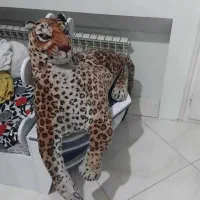 عروسک پلنگ باتری خور