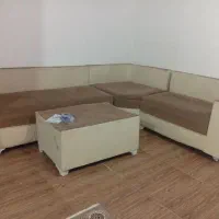 یک دست مبل ال با تخت اپلاسیون