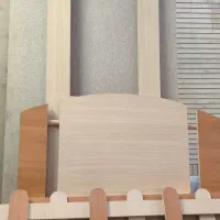 تخت چوبی یکنفره حفاظ دار