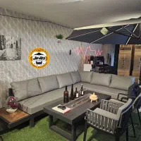 مبل و مبلمان فضای باز ال ضدآب باغی ویلایی شارلوت