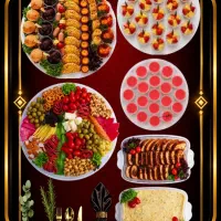 فروش فینگر فود، سینی مزه و سفره آرایی