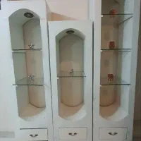 سه عدد ویترین چوبی