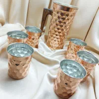 پارچ لیوان مسی