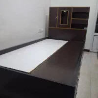 ۲ عدد تخت یه نفره mdf شرکتی