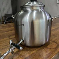 کتری قیطاسی  ۸  لیتری کاملا نو