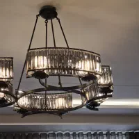 یک جفت لوستر مدرن