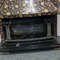 بخاری گازی طرح شومینه