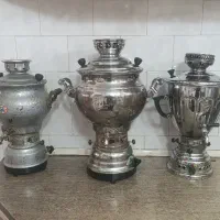سماور گازی در حد نو با حجم ۶ لیتر و ۸ لیتر