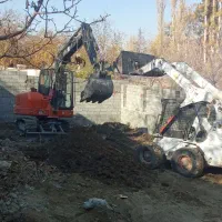 بابکت مینی بیل خاور حمل نخاله