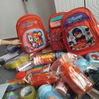 کیفای دخترانه مداد خودکار پاکن تراش مداد رنگی